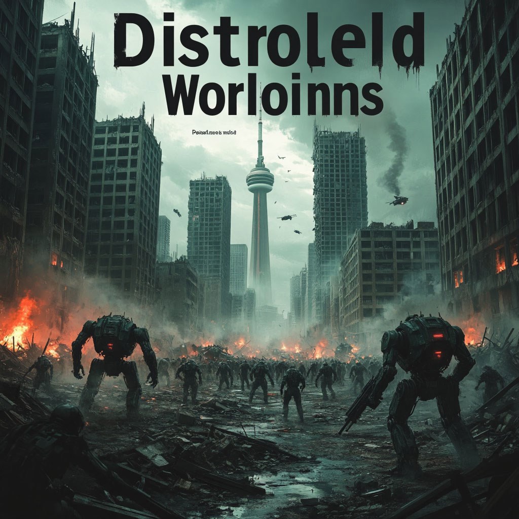 Разрушенный мир Люди Зомби Кибермеханизмы