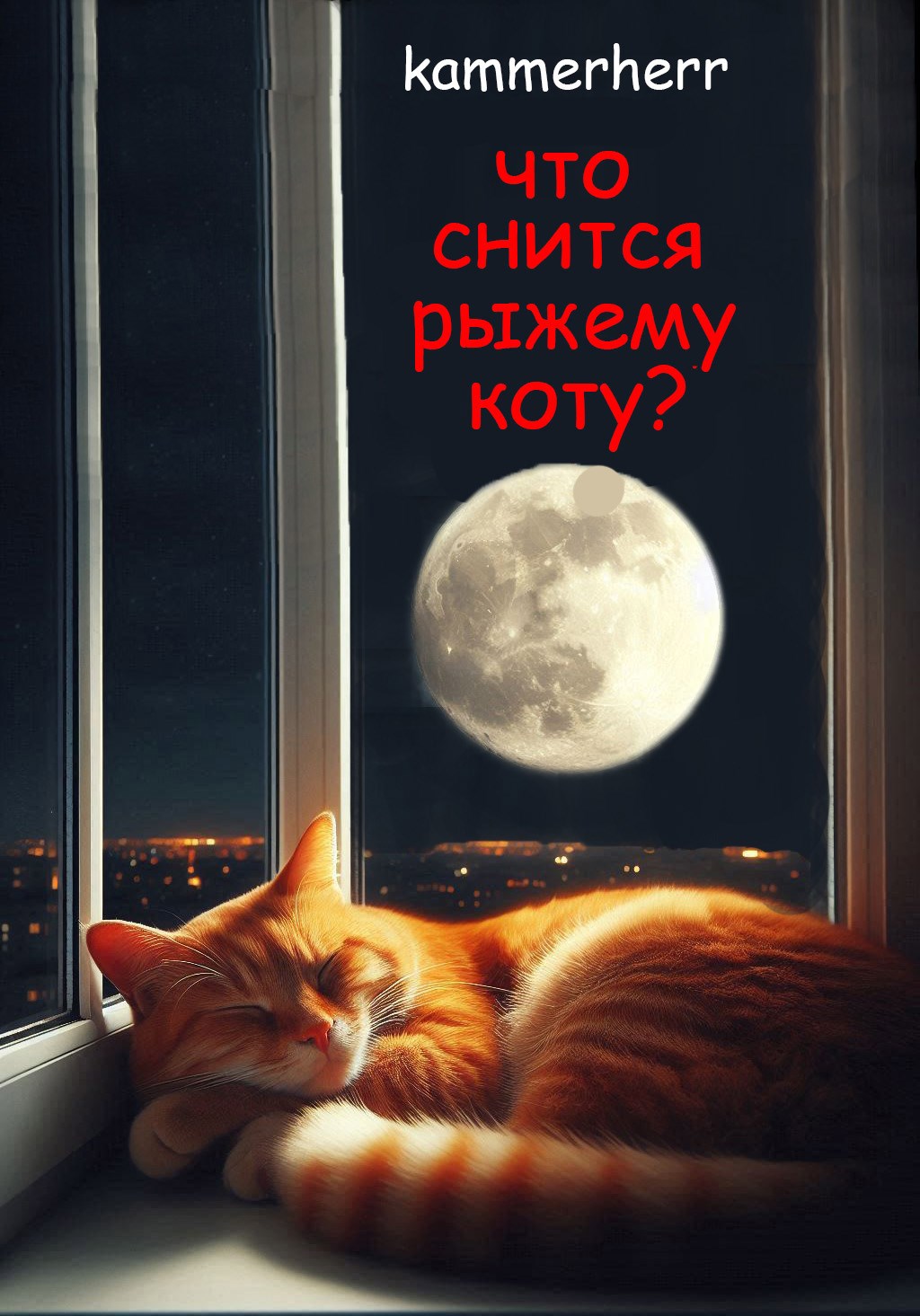 Что снится рыжему коту?