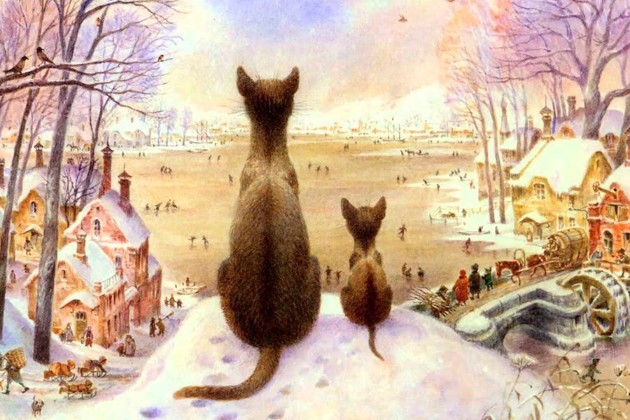 Русская красавица зима