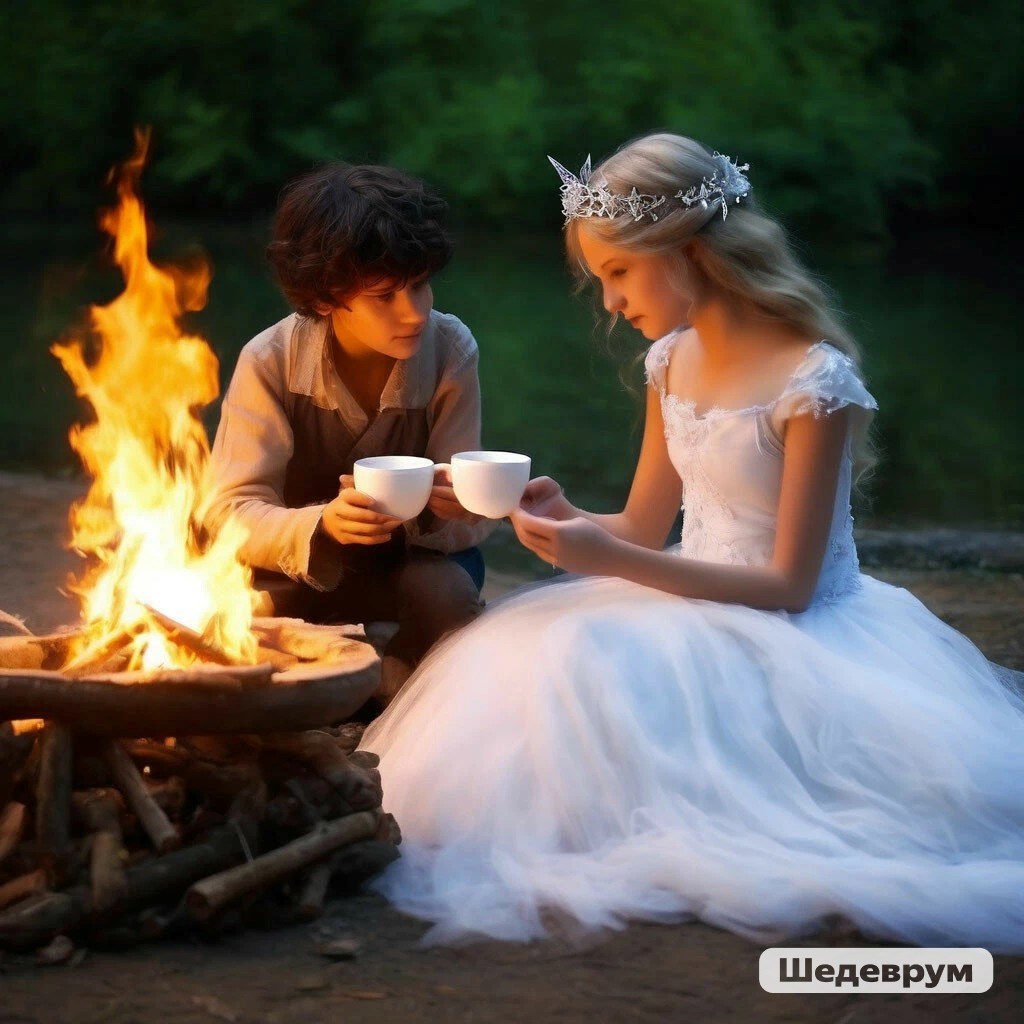 Сказка. Беседа у костра.