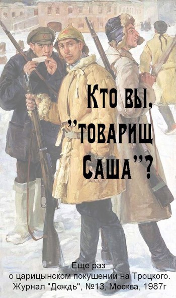 Кто вы, &quot;товарищ Саша&quot;?