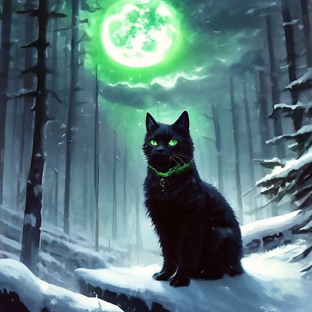 Сказка о Рождественском Коте и пропавшем огоньке