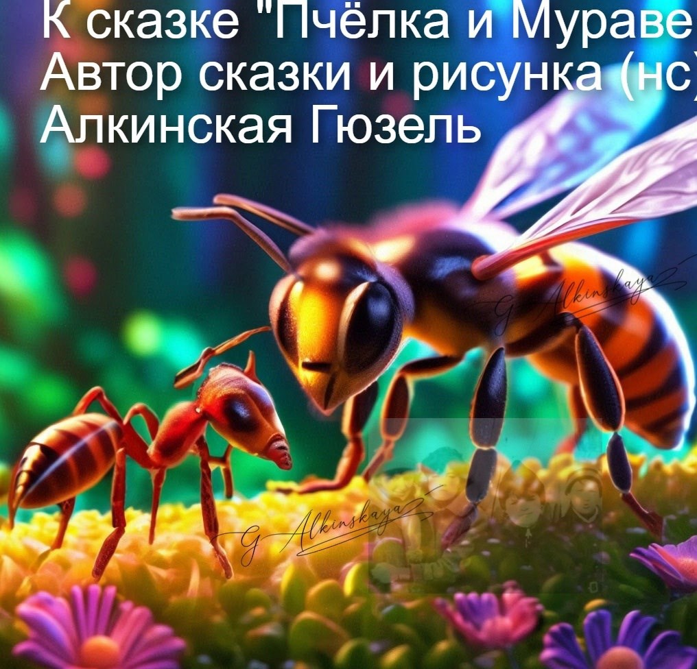 Пчёлка и Муравей