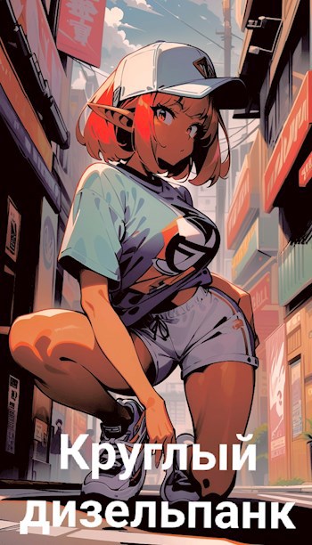 Круглый дизельпанк.