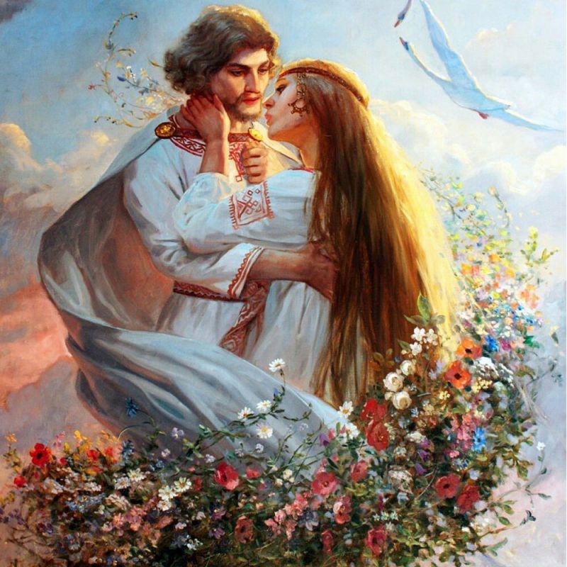 Славянская мифология в стихах