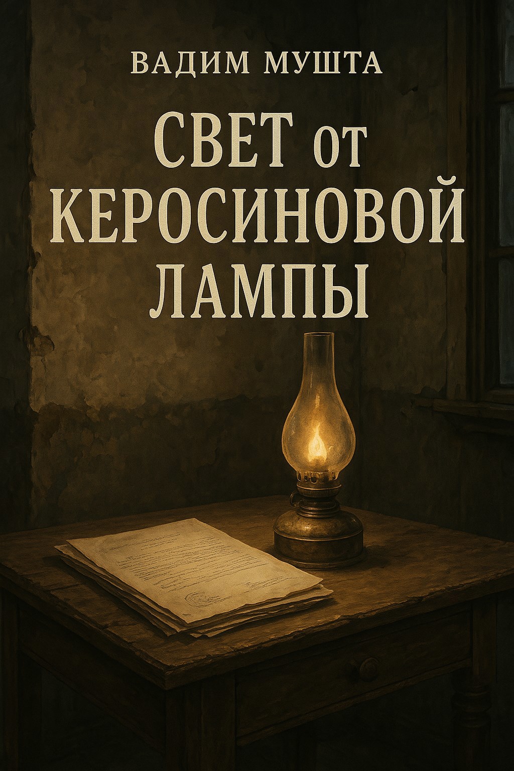 Свет от керасиновой лампы