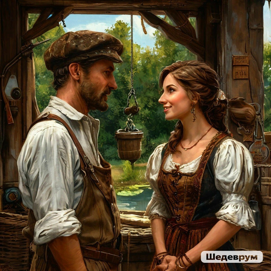 Сказка. У колодца.