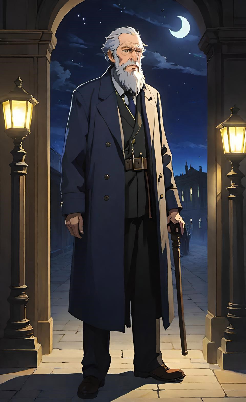 Призрак и боярская статуэтка с зубом