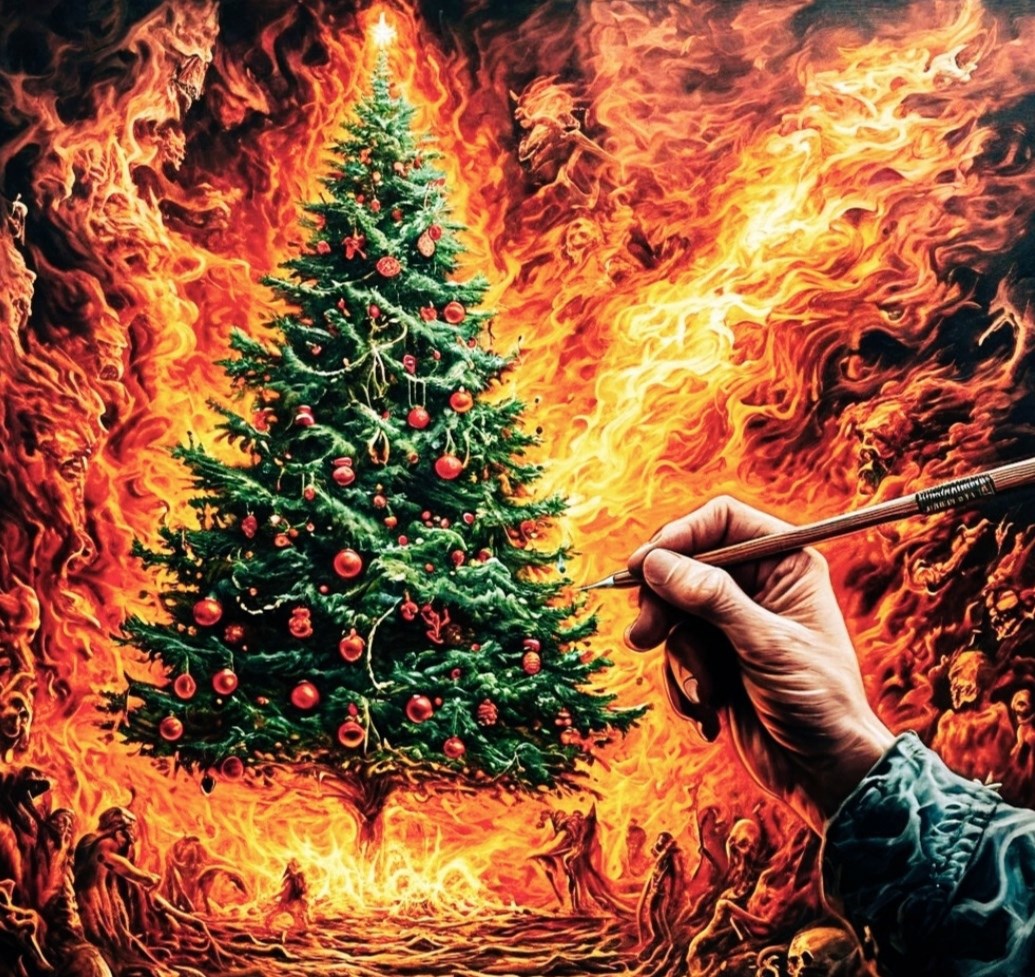 Ёлка возле ДК Ильича