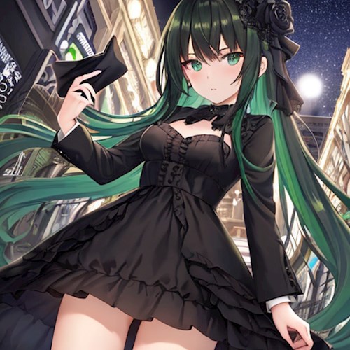 Ночь в городе. О жизни девушки миллионера.