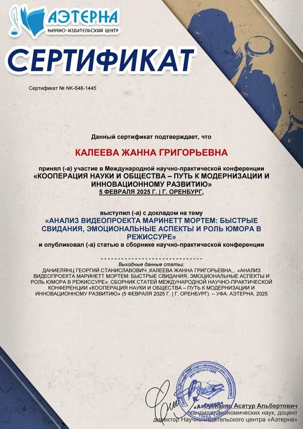 Анализ видеопроекта Маринетт Мортем: быстрые свидания, эмоциональные аспекты и роль юмора в режиссуре