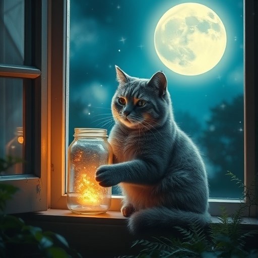 Кот Евлампий и консервированный лунный свет