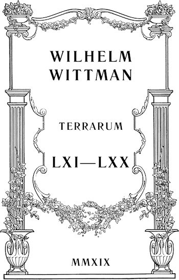 Terrarum. LXI—LXX