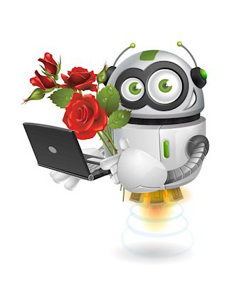 Роботы тоже любят!