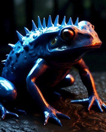 Поистине сверхсильная лягушка