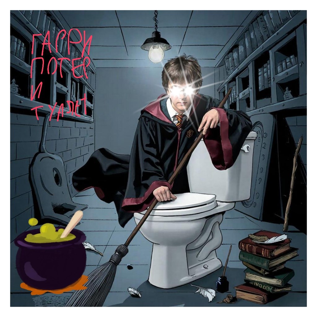 Гарри Поттера и туалет