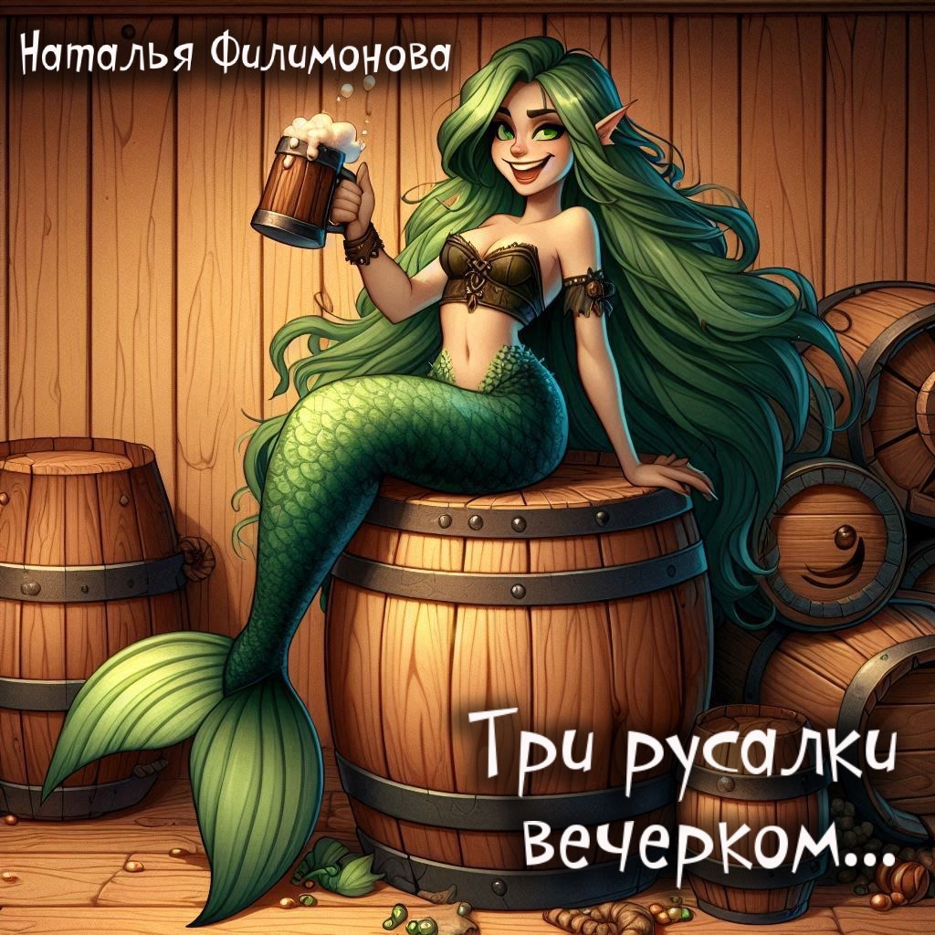 Три русалки вечерком...