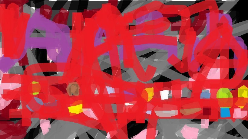 Динамика Абстрактного Хаоса - рисунок Маринетт Морте