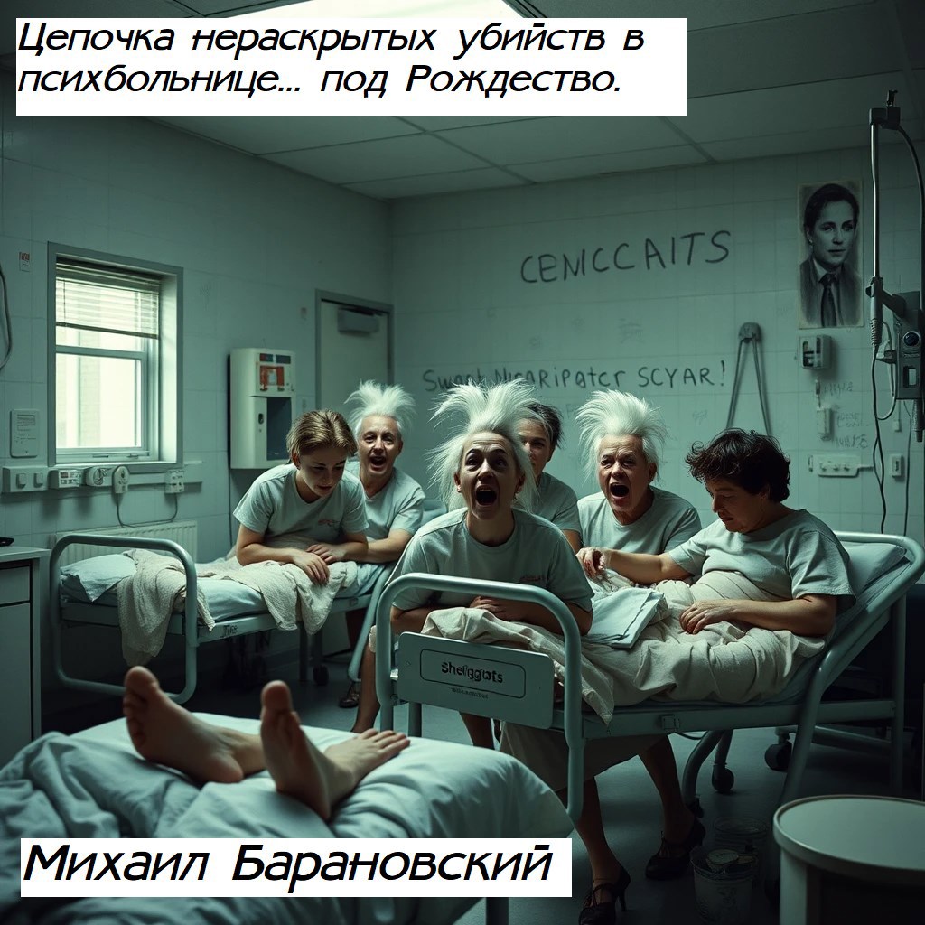 Цепочка нераскрытых убийств в психбольнице... под Рождество.