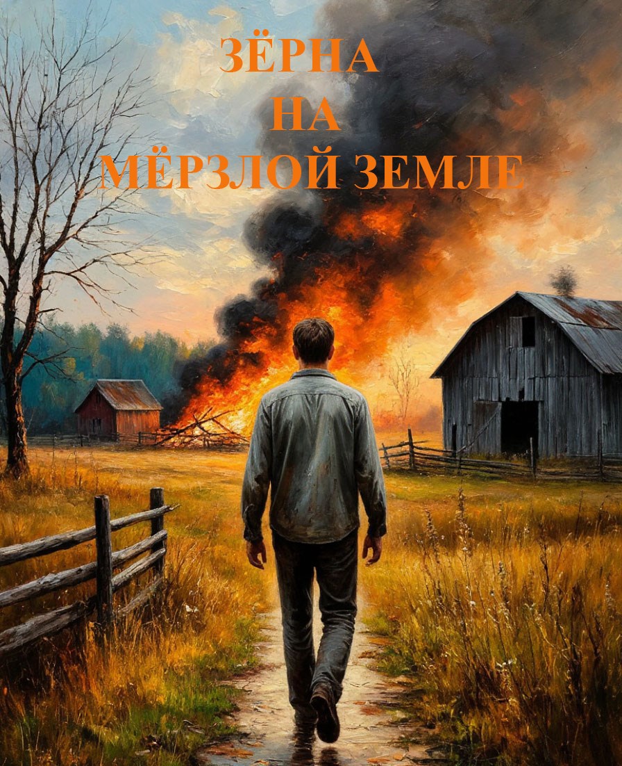 Зёрна на мёрзлой земле