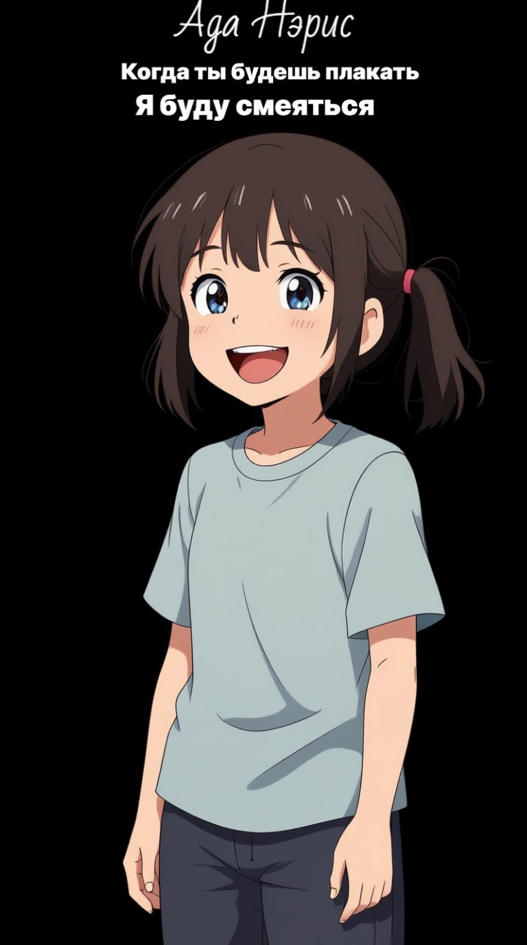 Когда ты будешь плакать я буду смеяться