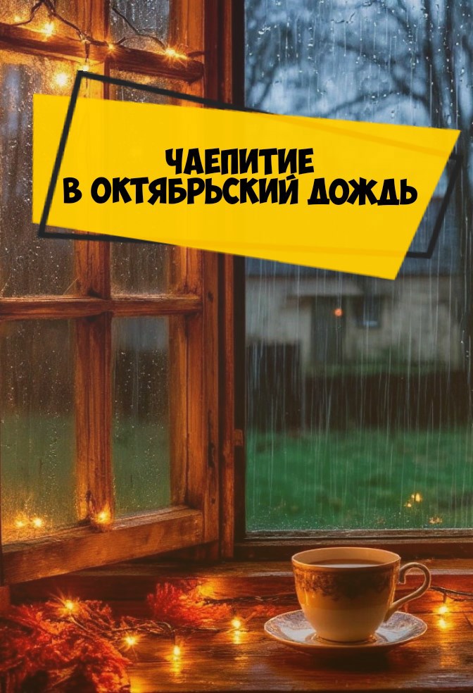 Чаепитие в октябрьский дождь