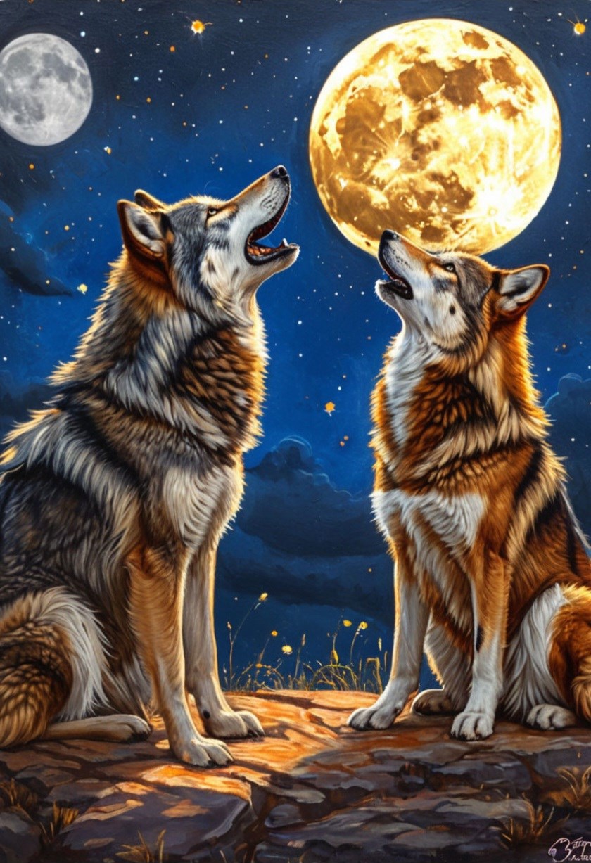 Собаки и волки