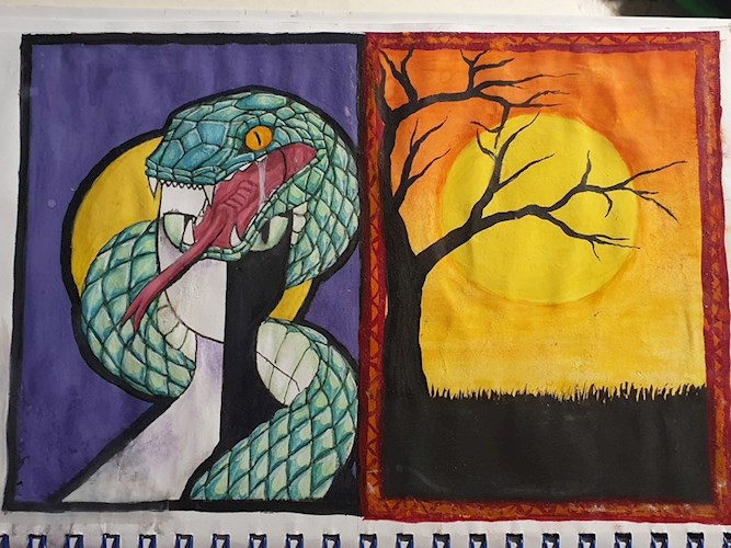 Маринетт Мортем - да она просто рисовать не умеет. Умеет. Чуть-чуть