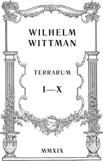 Terrarum. I—X