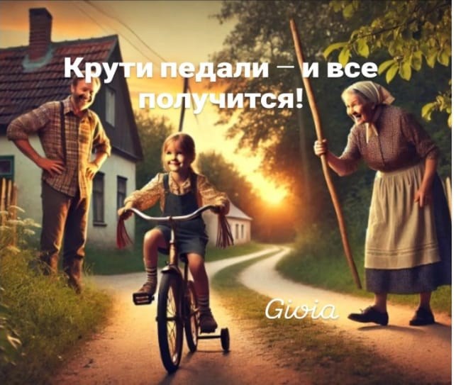 Крути педали – и все получится!