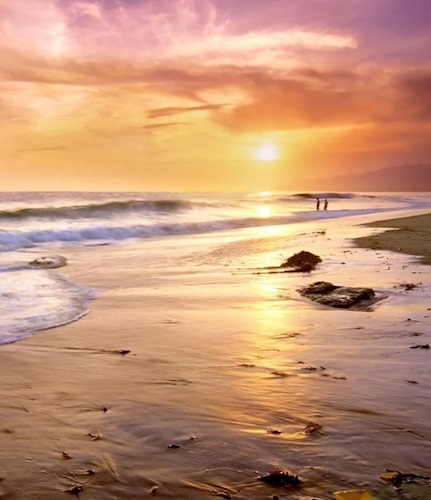 Вечер на побережье