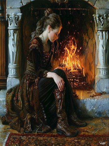 Вечер у камина!