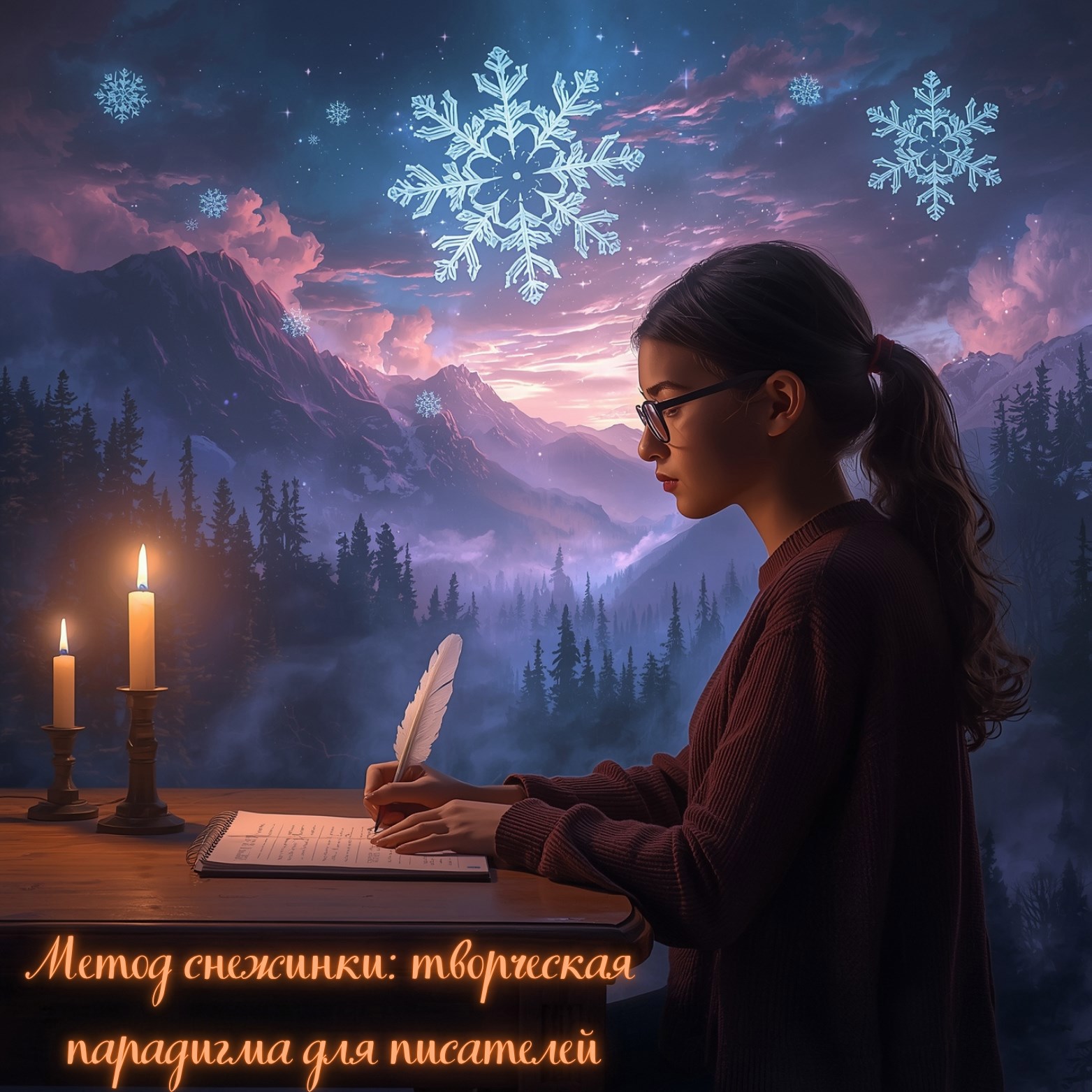 Метод снежинки творческая парадигма для писателей
