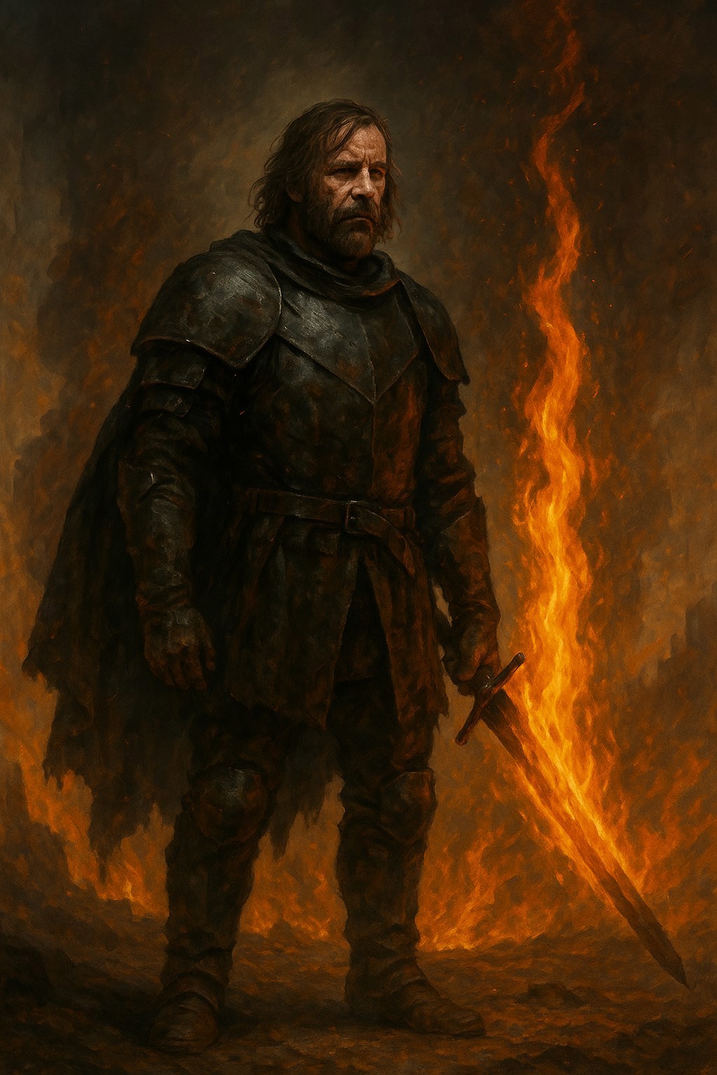 Идея для фика Пёс и Пламя Перерождение Сандора Клегана