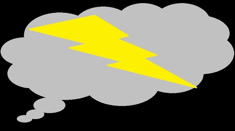 &quot;Грозовая туча: энергия и движение&quot; Маринетт Мортем