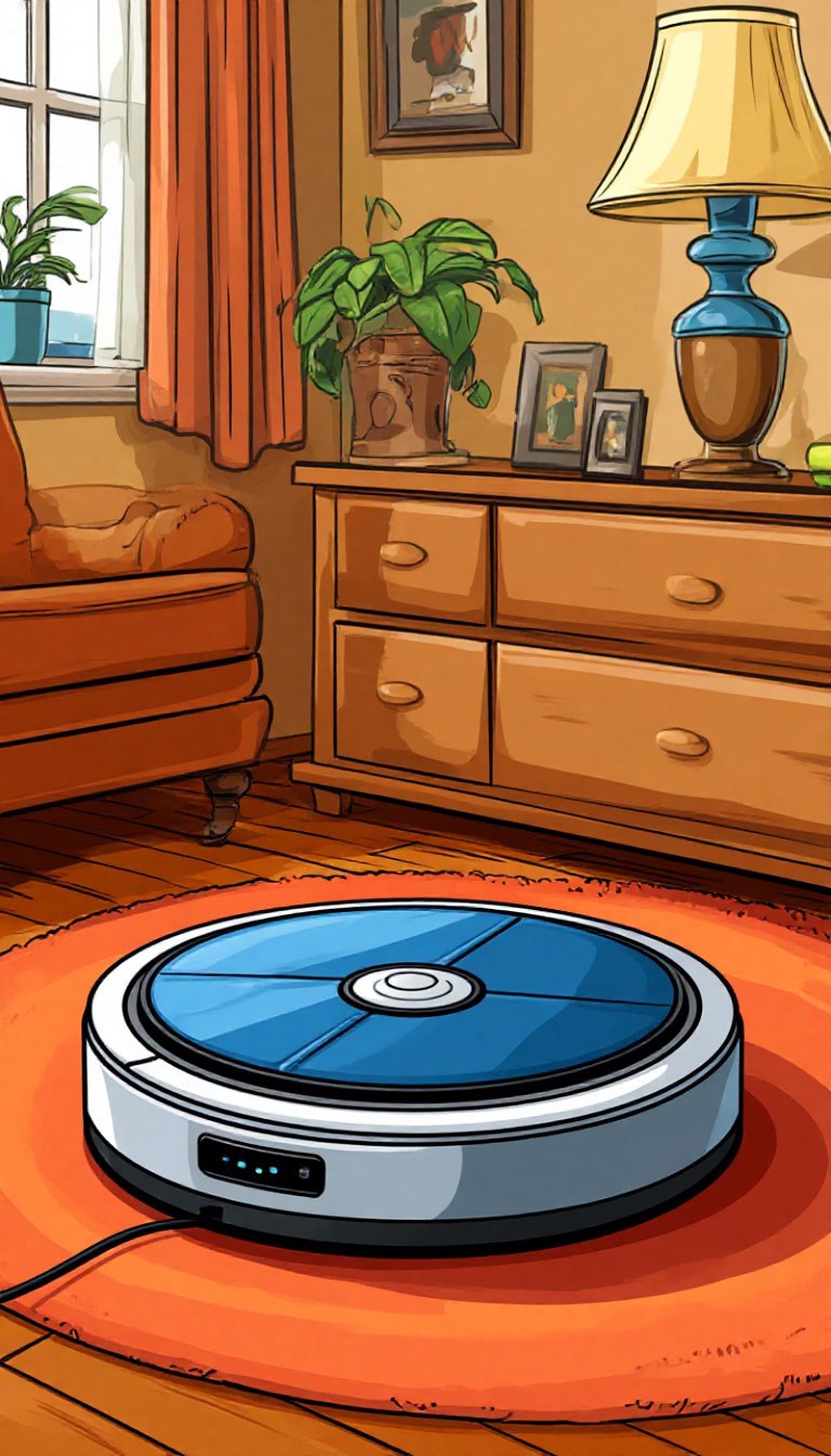 Я робот пылесос.