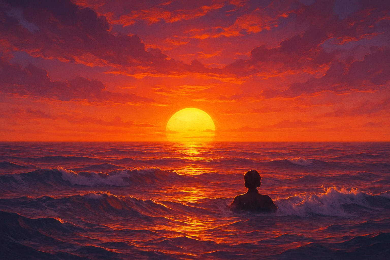 Я видел закат на далекой планете