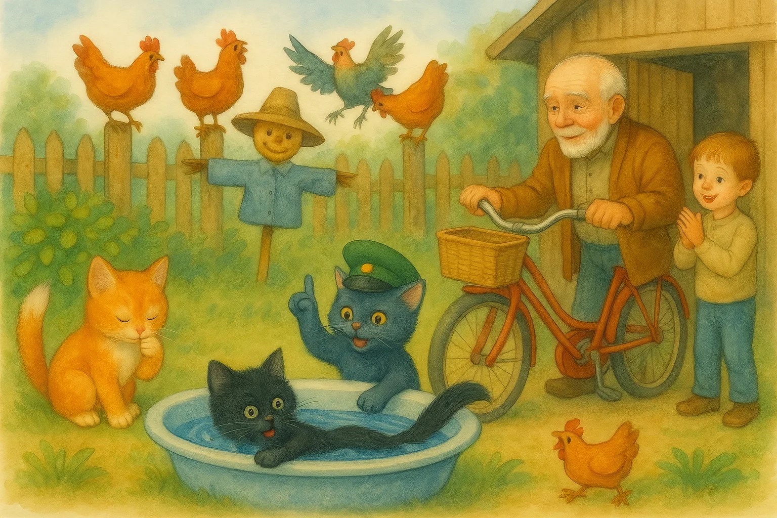 Китька кот и крылатая пехота