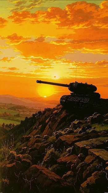 Очень красный рассвет