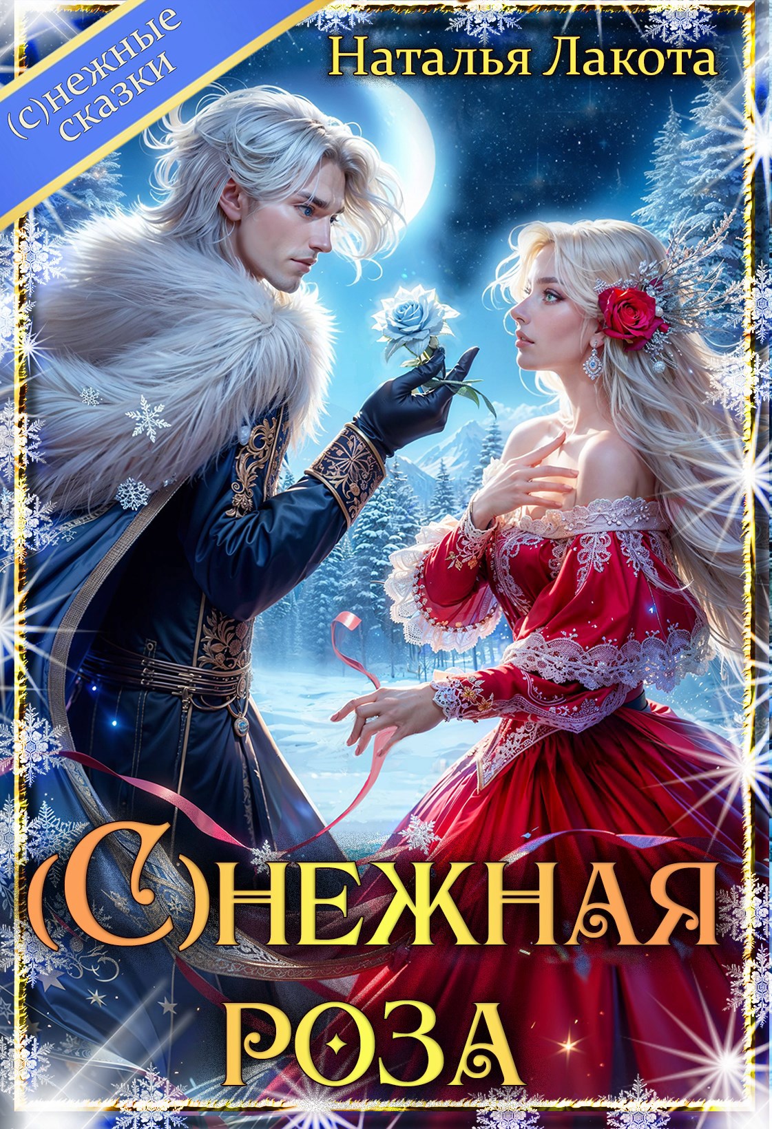 с нежная роза