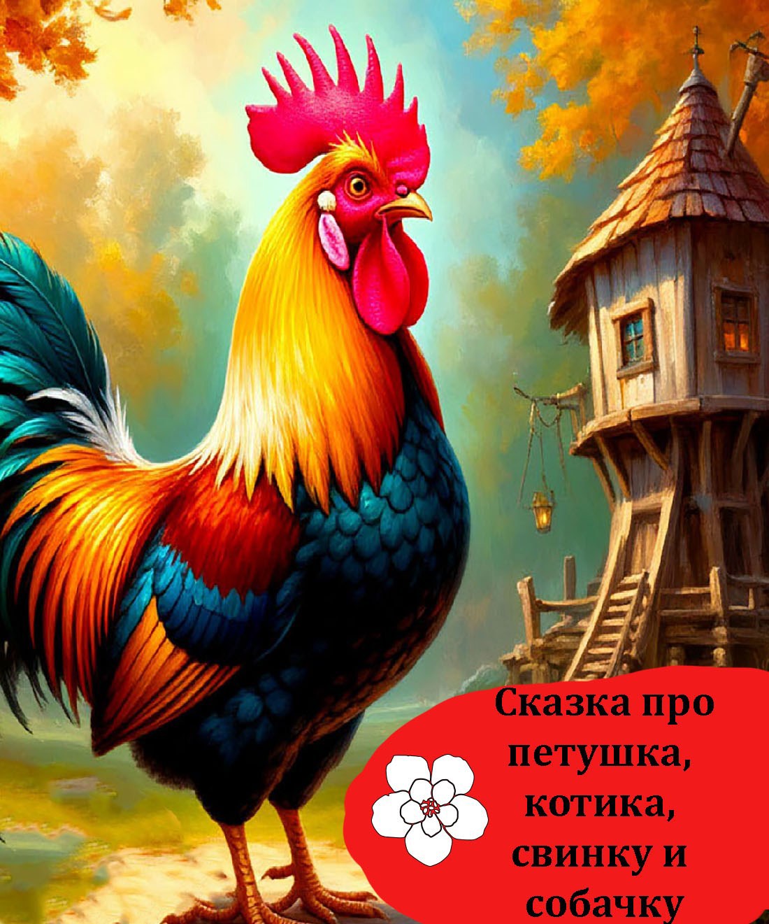 Сказка про петушка котика свинку и собачку