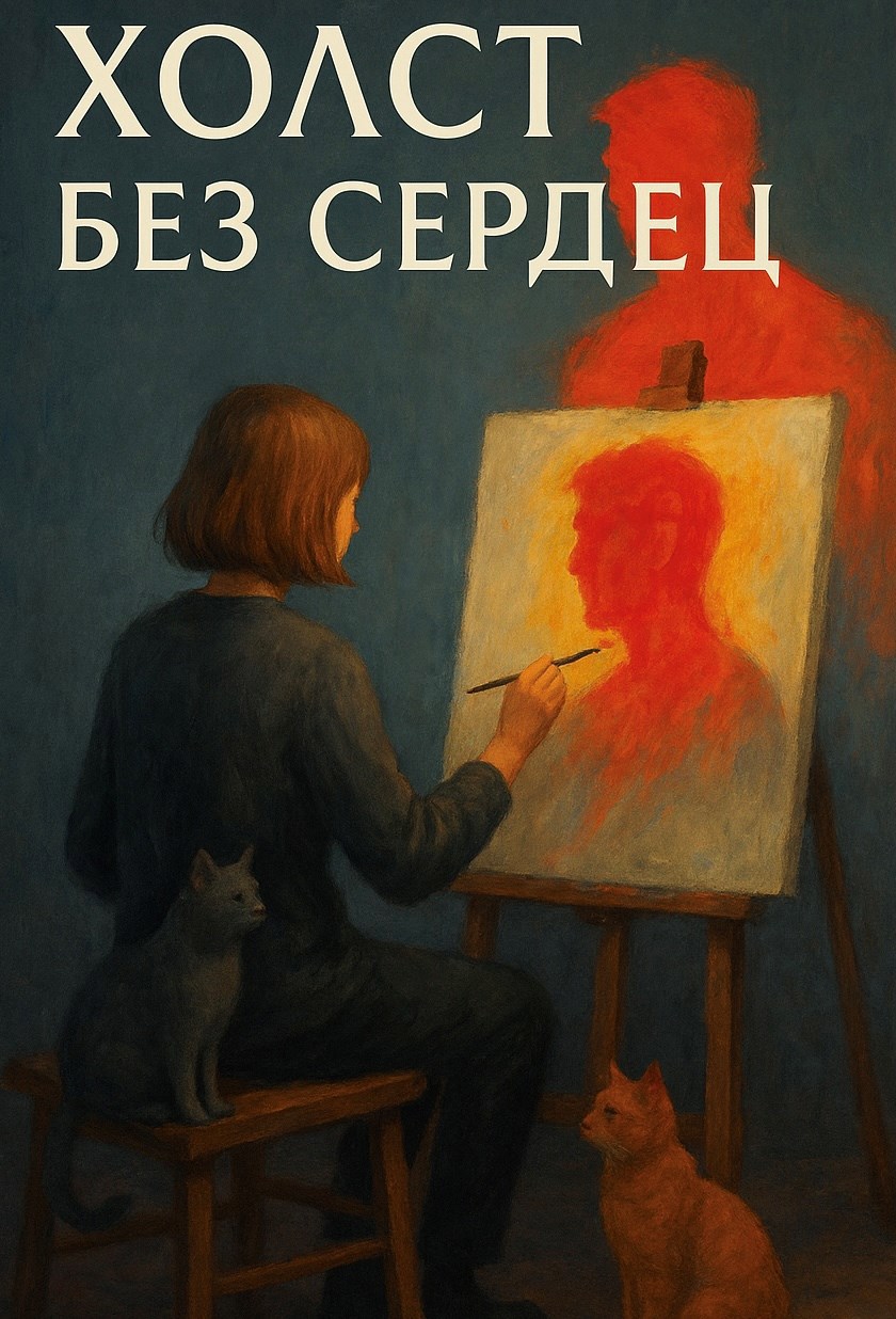 Холст без сердец.