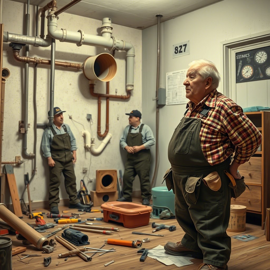 Великий переполох на последнем этаже