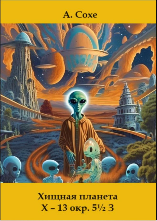 Хищная планета Х 13 окр. 5 З