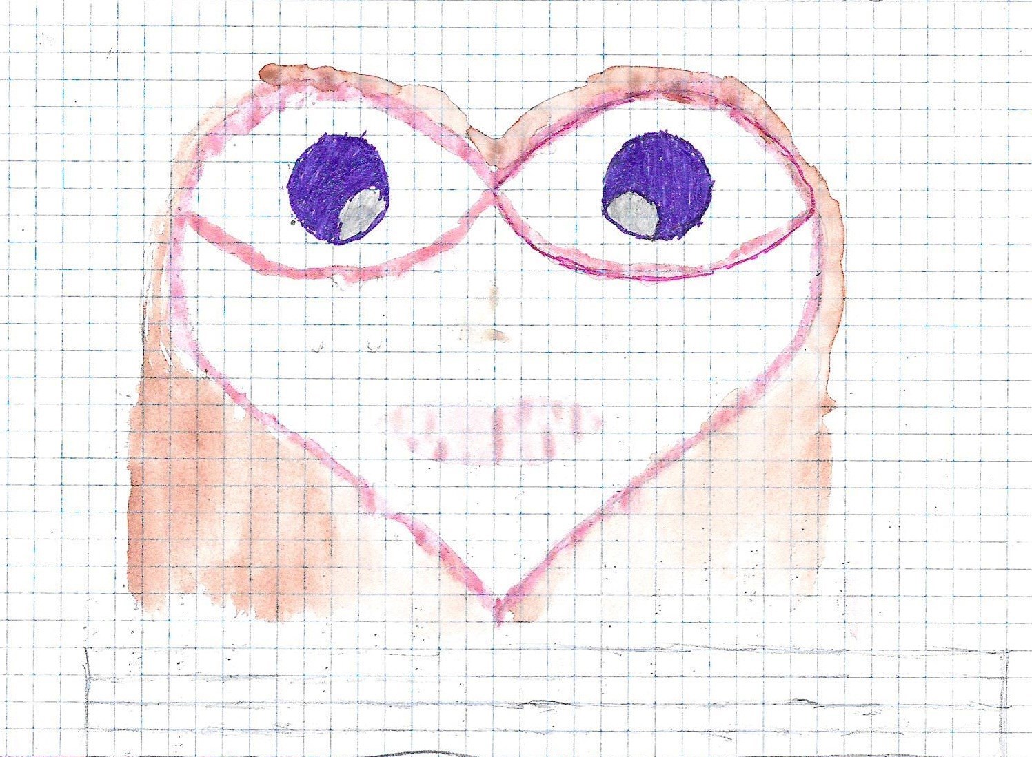 Картина Маринетт Мортем &#171;Глазастое сердце&#187;