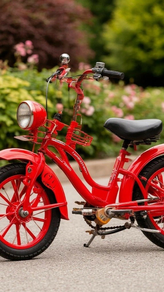 Велосипед на могилке