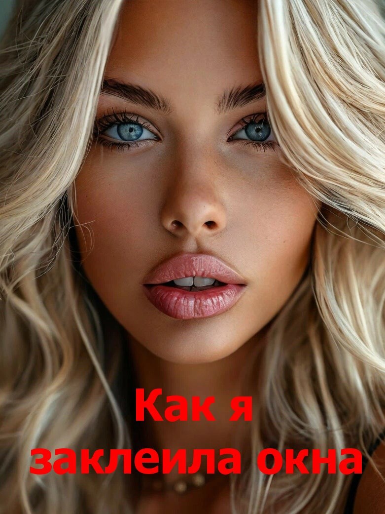 Как я заклеила окна