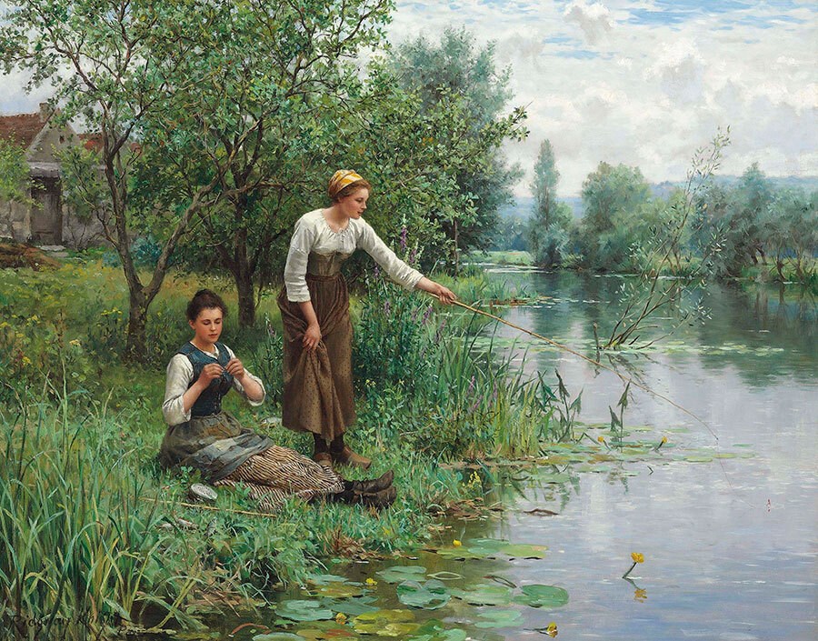Загадочные женщины-рыбачки⁠⁠