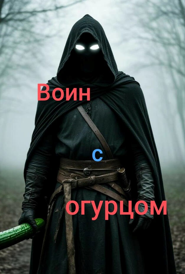 Воин с огурцом