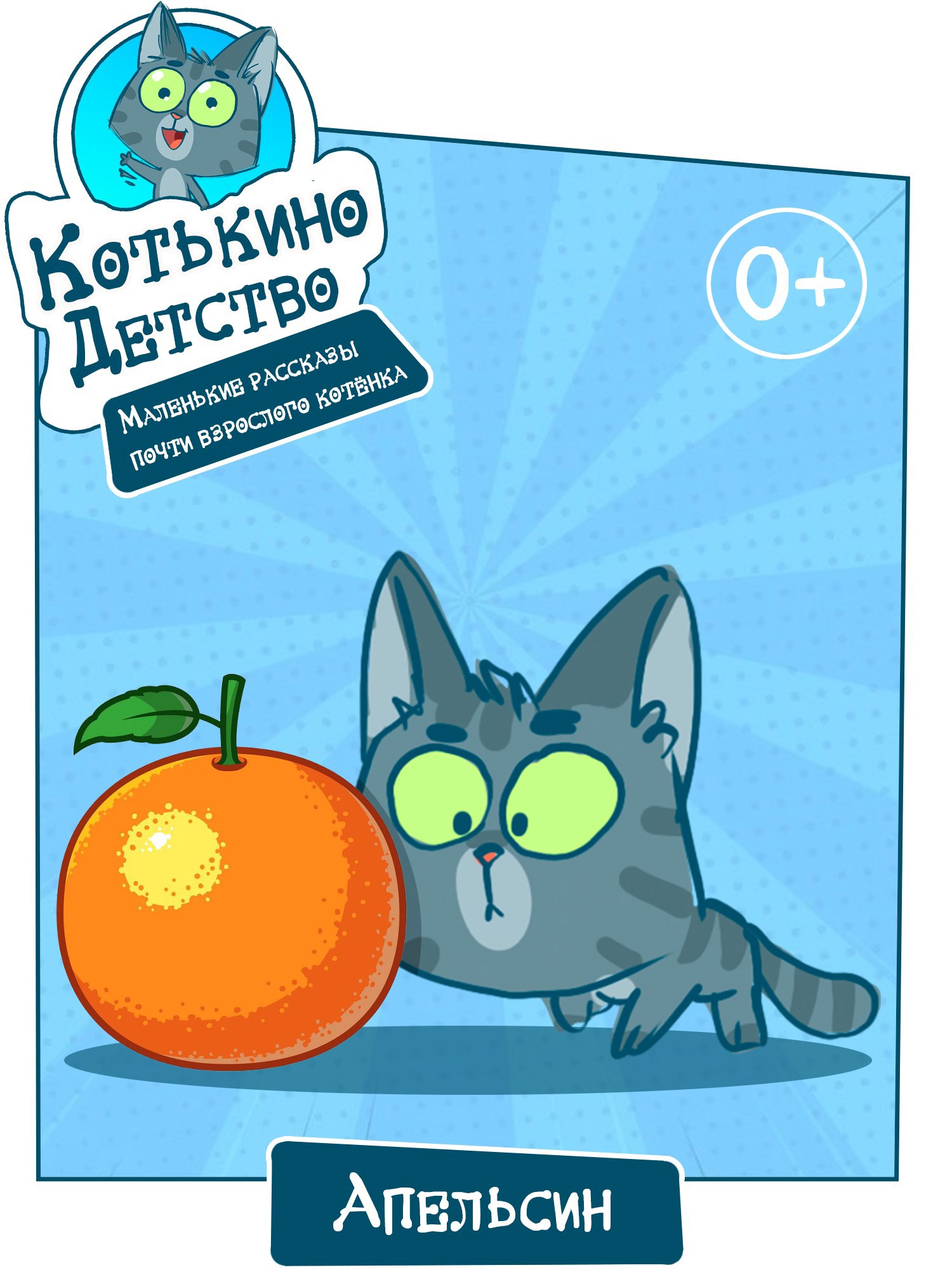 Котькино детство. Маленькие рассказы практически взрослого котёнка. Апельсин
